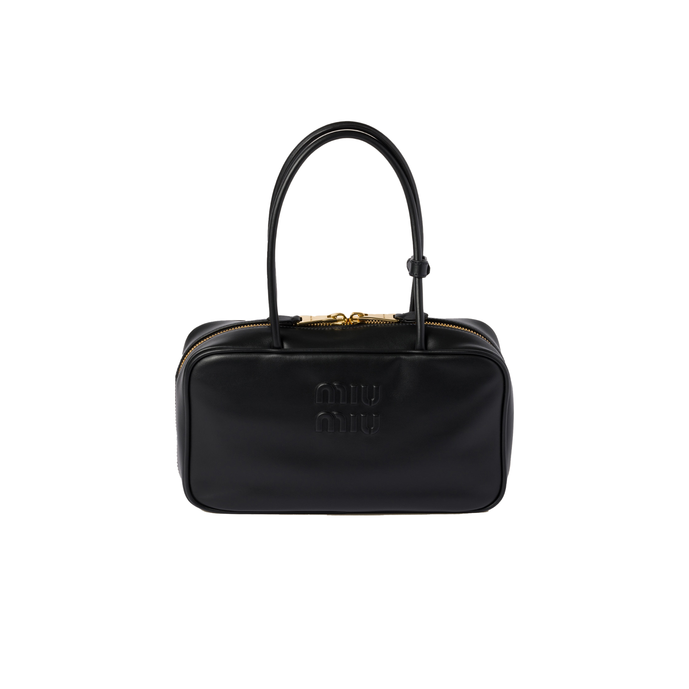 MIU MIU BEAU LEATHER TOP-HANDLE BAG 5BB172 (29*17*9cm)